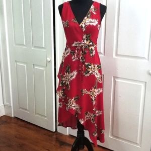 AX PARIS asymmetrical wrap dress